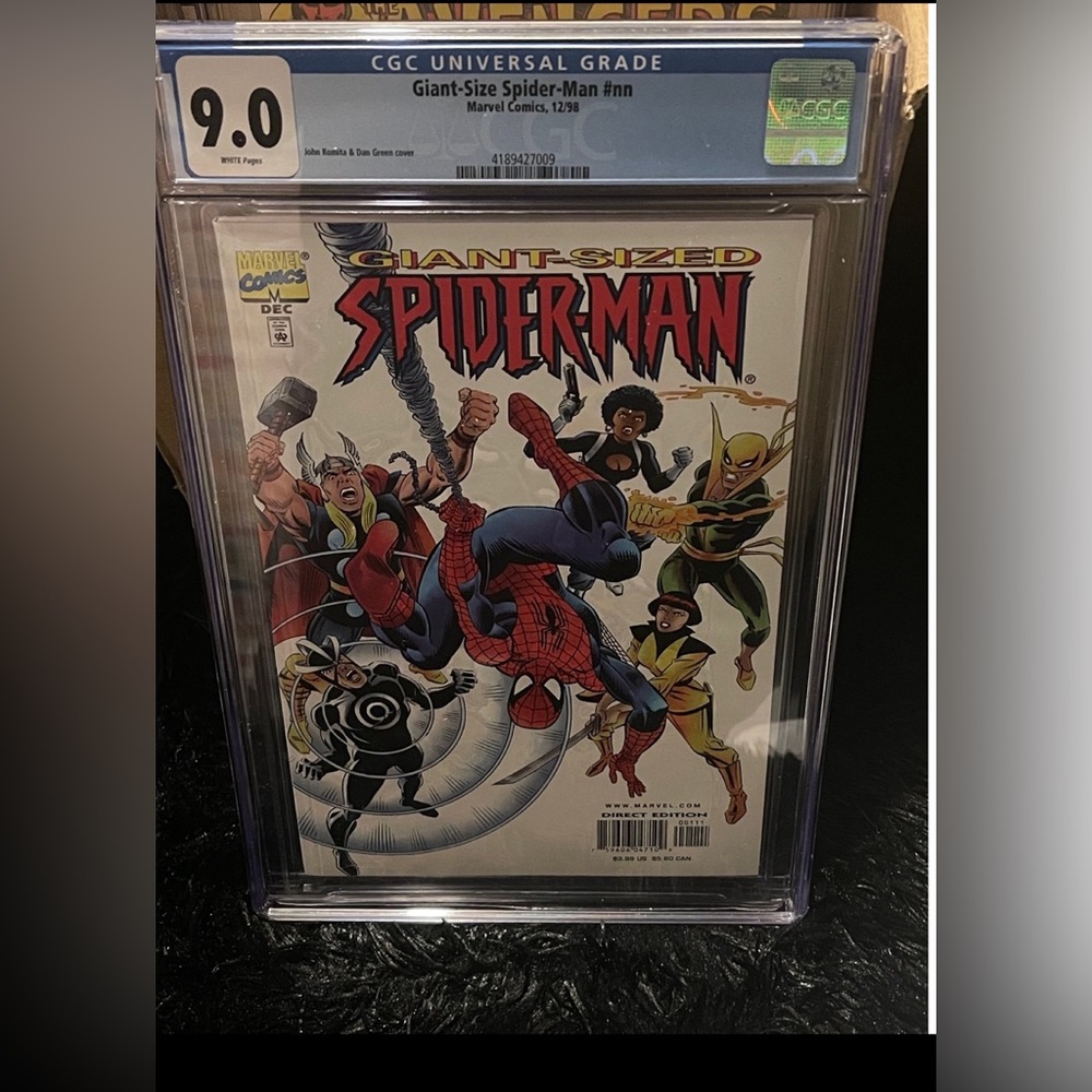 GIANT-SIZE SPIDER-MAN v1998 #no number, CGC 9.0 VFNM